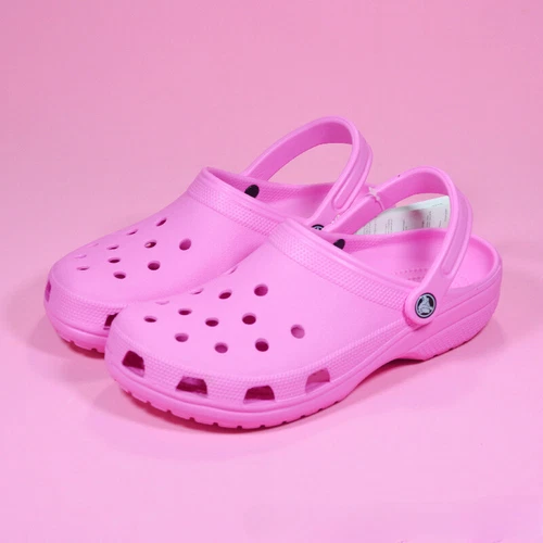 2025 Crocs Classic Clog Slippers Garden Shoes Breathable Beach Shoe Unisex UK - Picture 43 of 46