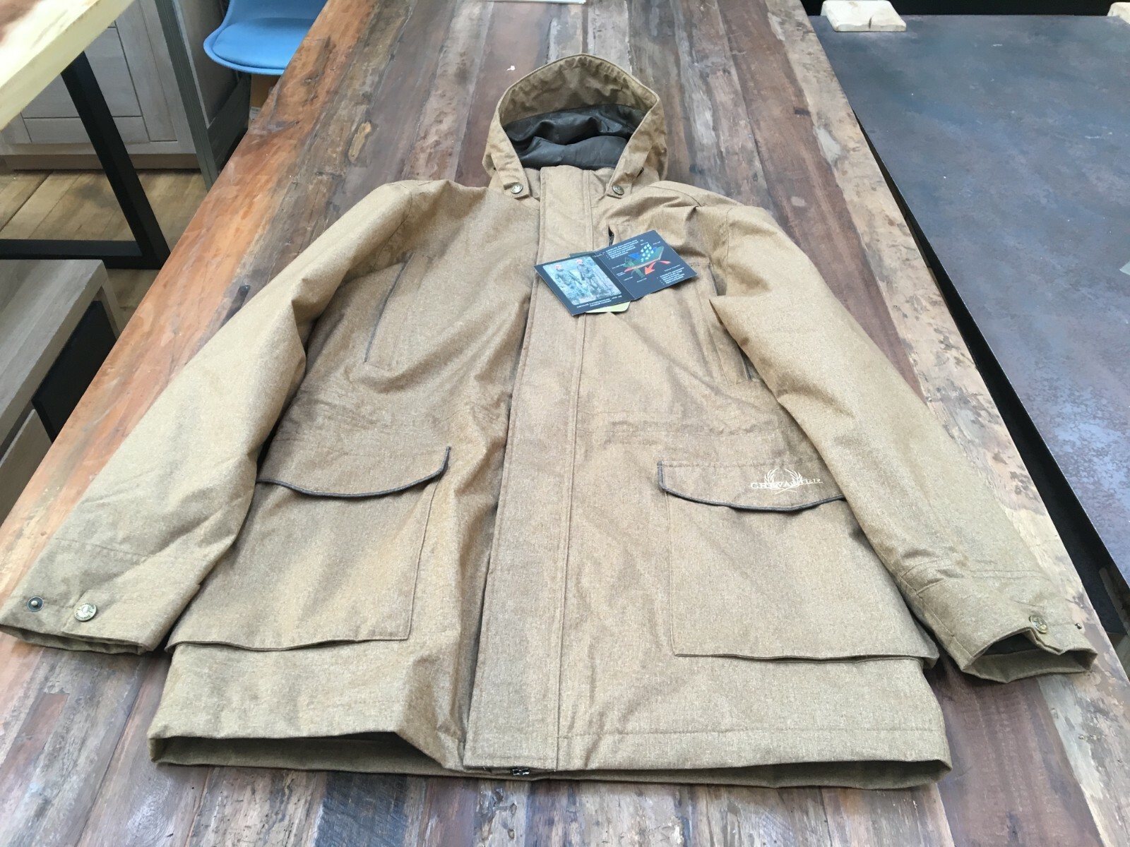 Manteau de chasse homme Chevalier Waterfowl chevalite LP Coat 3981B size M Manteau de chasse homme Chevalier Waterfowl chevalite LP Coat 3981B size M