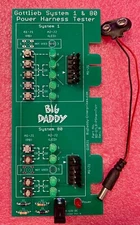 Big Daddy Power Supply Harness Tester for Gottlieb System 1 & System 80 games