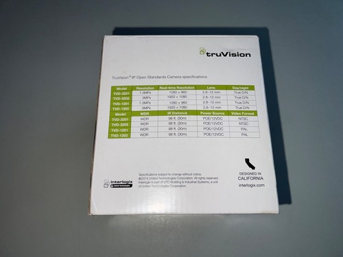 truVision Intelligent IP Camera 1.3MPx & 3MPx Vandal Dome Camera TVD-3202 NEW - Picture 2 of 5
