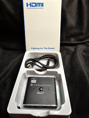 RoHS HDMI 8K High Definition Multi Media  DP Bidirectional Switcher