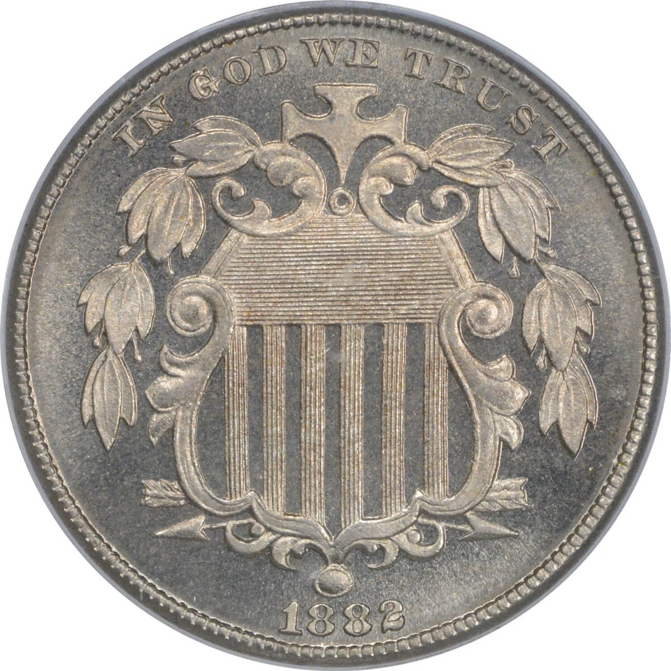 1882 Shield Nickel PR66CAM PCGS (CAC) - Image 2 of 3