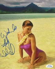 Kathy Ireland Sexy Autographed Signed 8x10 Photo ACOA