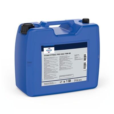 Fuchs TITAN CYTRAC PRO GA2 SAE 75W-90 / 20 Liter  MAN 341 TYPE GA2  SCANIA 