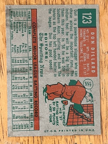 1959 Topps Baseball Singles - Nos 1-299 - Pick Your Card - Complete Your Set - - Bild 191 von 487