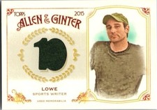 2015 Topps Allen and Ginter Relics #FSRBZL Zach Lowe 044B