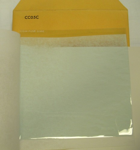 KODAK COLOR COMPENSATING FILTER NO. CC05C 5" or 125mm Square - Picture 2 of 2