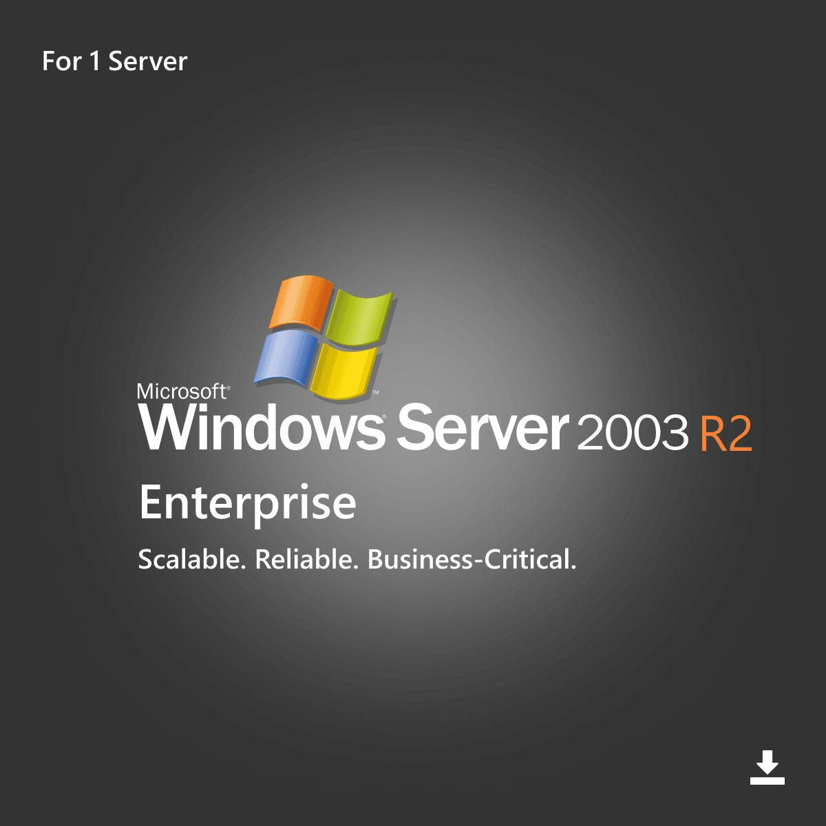 その他 Windows Server 2003 Standard + 5CAL Eng Windows Server 2003 R2 Enterprise / Standard Edition w/ 2