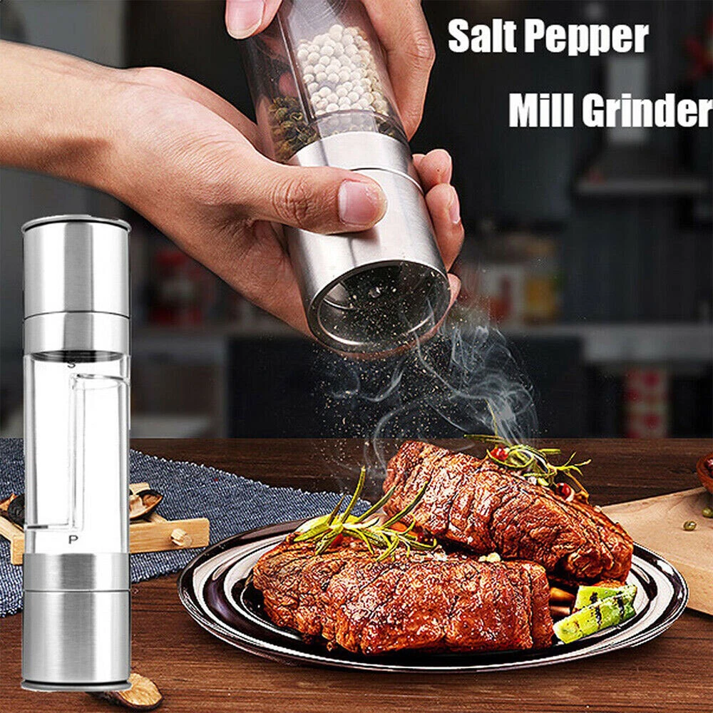 Grind Black Salt-Pepper Grinder