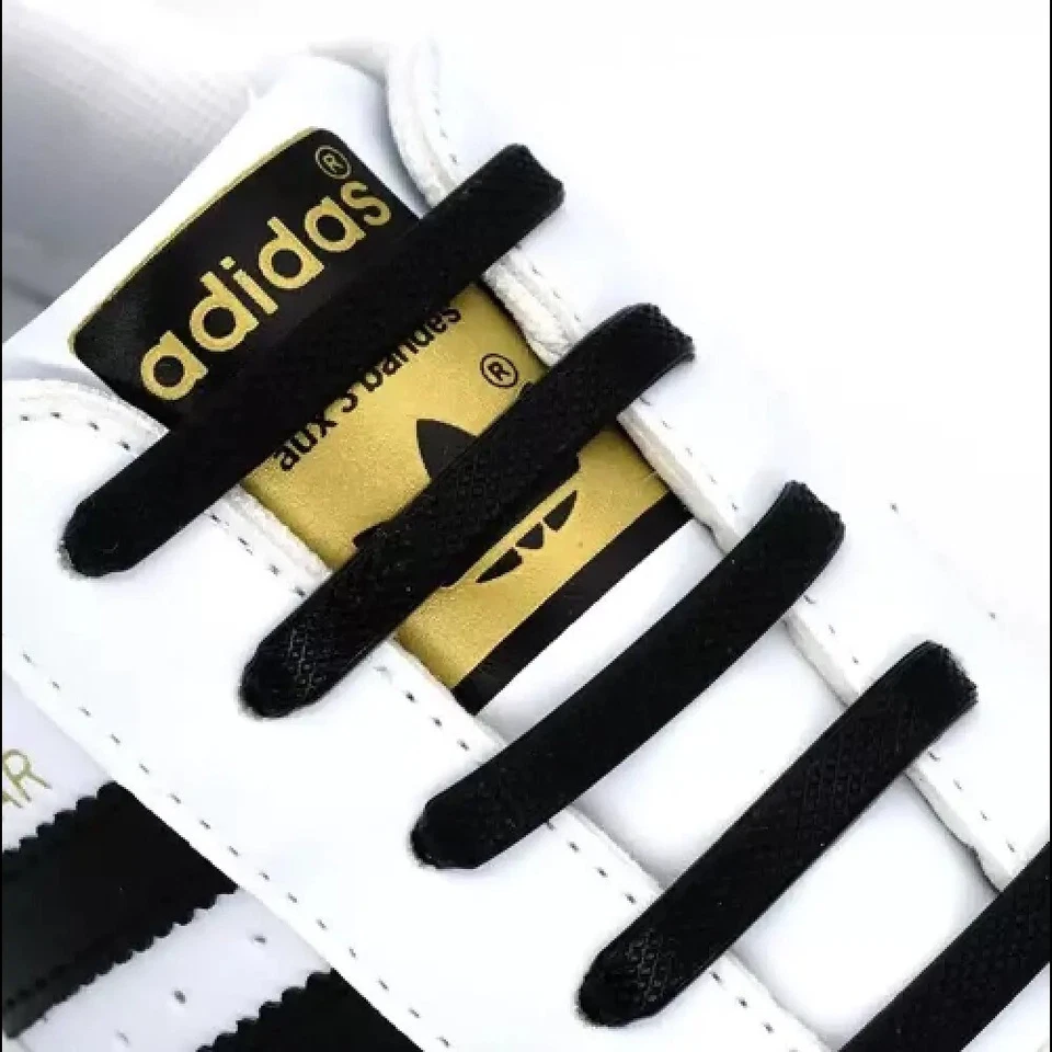 Lacci ELASTICI in Silicone Comodi Facili per Scarpe Running Classiche Sneakers - Immagine 3 di 4