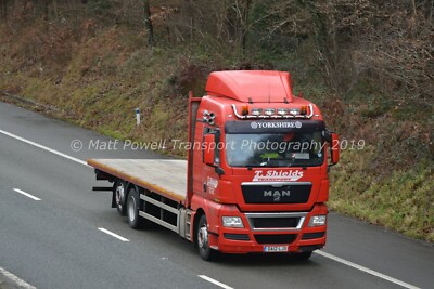 LKW Foto 12x8 - MAN - T Shields - DA12 LJX