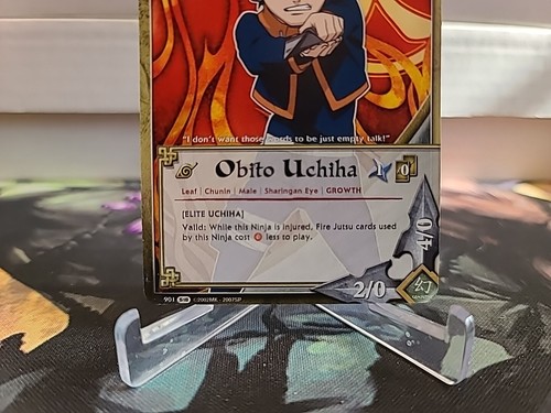 Bandai Naruto Ccg Obito Uchiha N-901 Fangs Of The Snake 1st Edition - Picture 3 of 4
