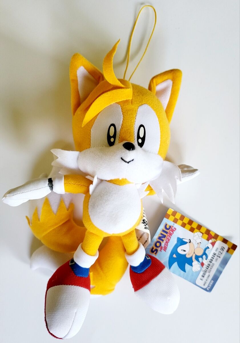 Sonic the Hedgehog Classic Tails Plush Toy 7 Official Licensed Great  Eastern