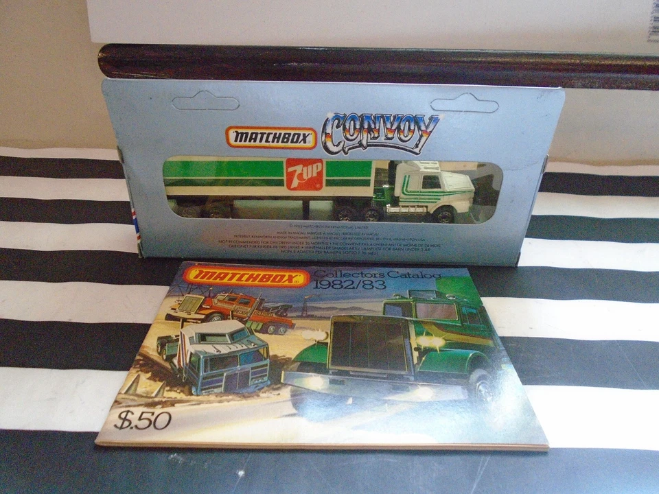 MATCHBOX CONVOY SCANIA ARTIC BOX LORRY 7UP CY16 NEW OLD SHOP STOCK UNOPENED RARE - Image 4 of 4