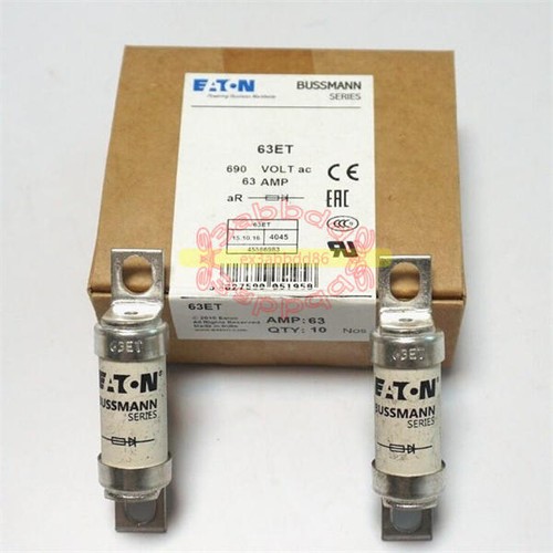 3PCS Bussmann 12CT 12Amp 690V Type T BS88 British Style Semiconductor