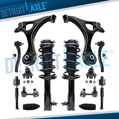 14pc Front Struts Spring Lower Control Arm Sway Bar for 06-11 Honda Civic Sedan