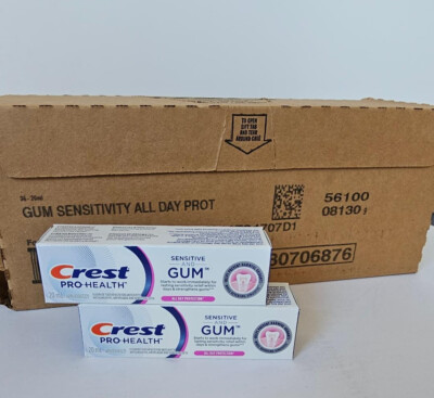 36 P&G Travel Size Tubes of Gum & Sensitivity  Toothpaste Exp: 2027 BEST PRICE!!