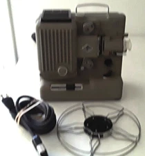 WORKING EUMIG P8 Wien Type STANDARD 8 8mm CINE MOVIE FILM PROJECTOR CORD, 1 REEL