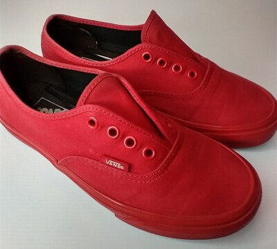 VANS Classic Red Women Size Men Size Shoe Skateboard