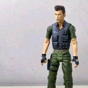 Chris Redfield- PALISADES Resident Evil Biohazard Toy Action Figure- All Weapons