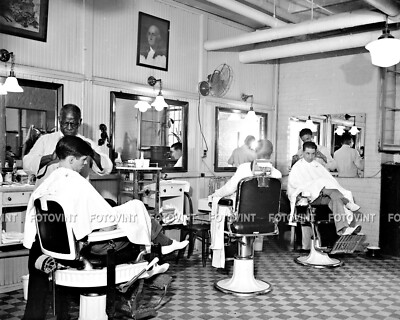 c.1937 Senate House BARBERSHOP 16x20 Photo Picture Washington DC BARBER SHOP B11