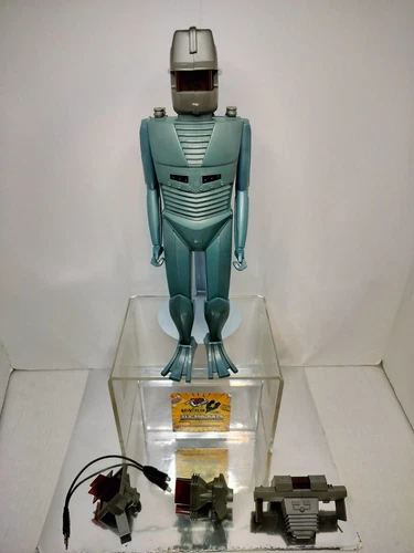 Rare VTG 1979 PARKER BROTHERS ROM the Space Knight  Toy Robot / READ DESCRIPTION