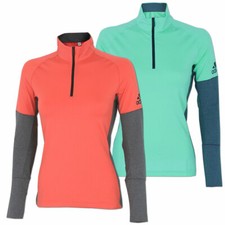 adidas Damen XPR Athleten Shirt Xperior Running Active Lauf Top Langlauf Warm