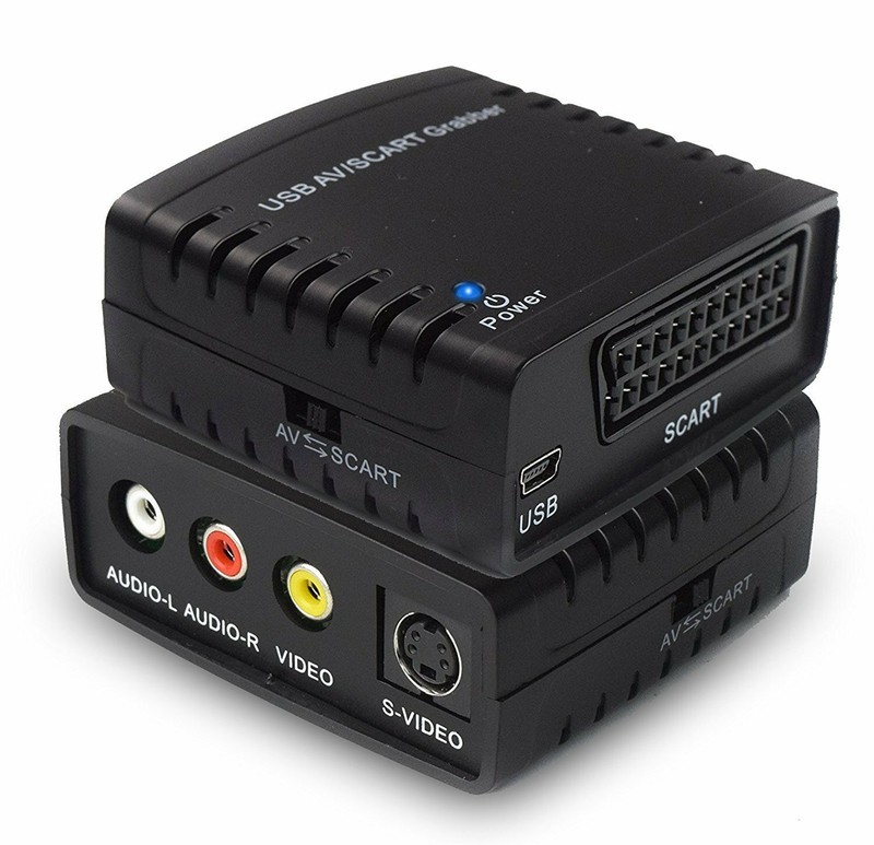 USB Video Grabber Capture Card Transfer VHS/Hi8/TV to DVD  Convert Video Digital