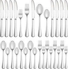20 Piece Silverware Set Service for 4 Premium Stainless Steel Flatware Set