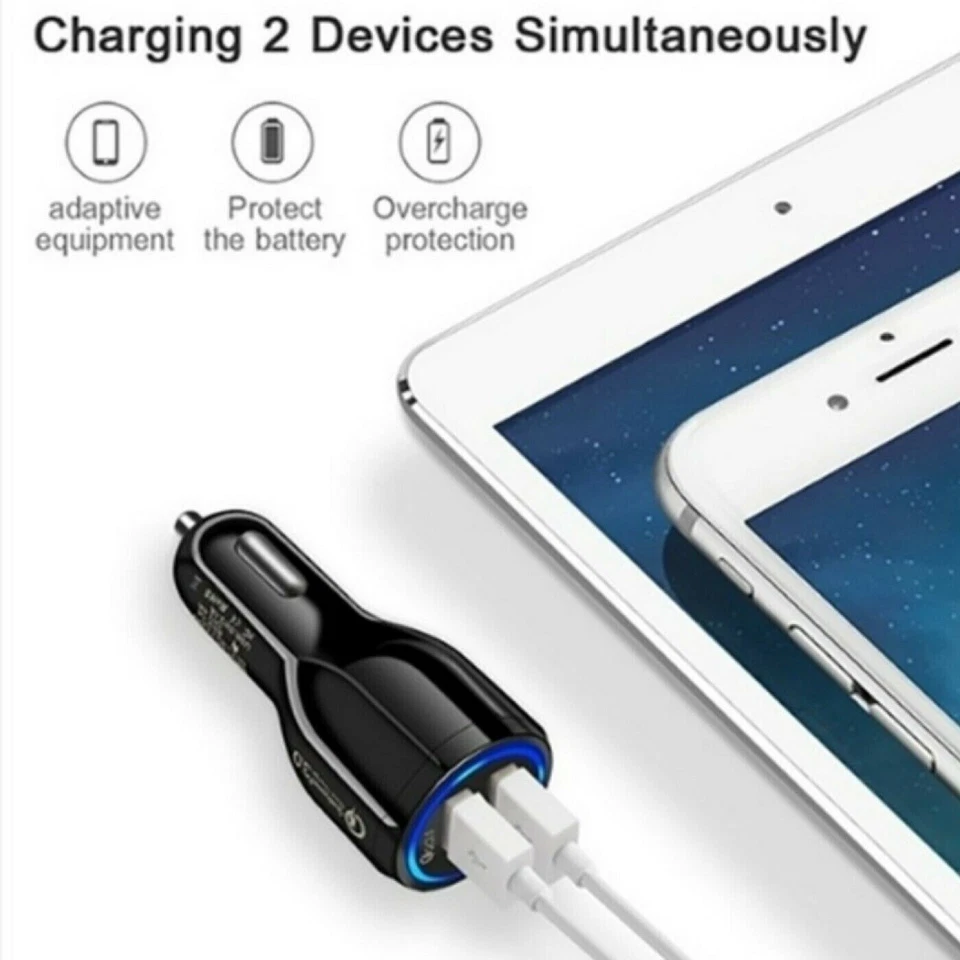 36W USB Type C Car QC Charger Cigarette Fast Charging Lighter Adapter - Image 3 of 4