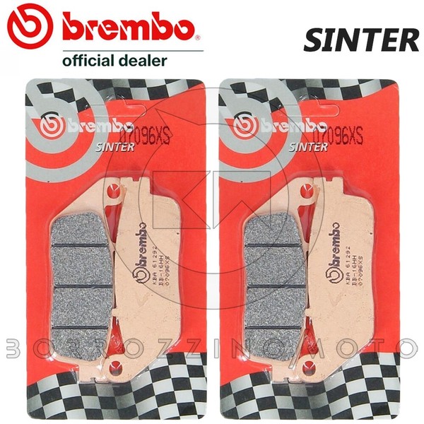4 BremsbelÄGe Vorne Brembo Sinter 07096XS Kymco Xciting Re 300 2008 2009-image