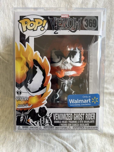 Funko Pop! Marvel Venom - Venomized Ghost Rider #369 exclusivo de Walmart