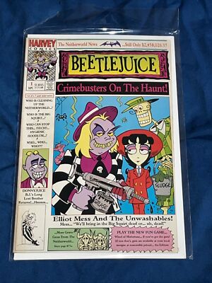 Beetlejuice 1992 series # 1 very fine comic book | eBay