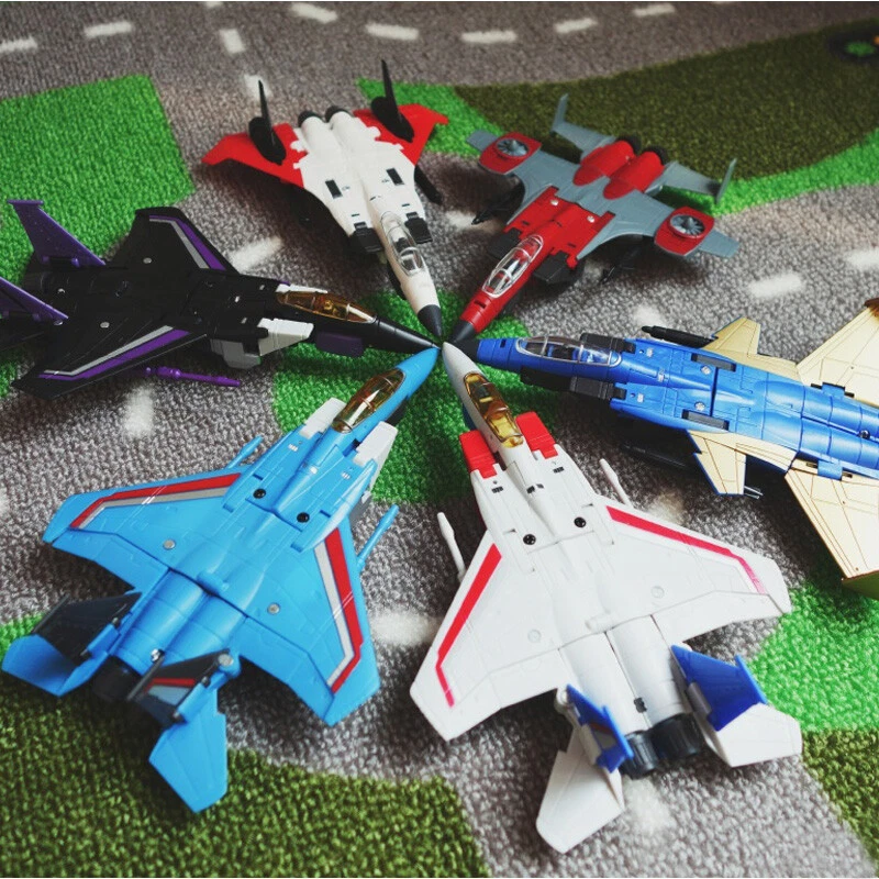 New Deformation toys Red Spider & hrust F-15 jet fighters team Toy Figure - Image 3 of 4