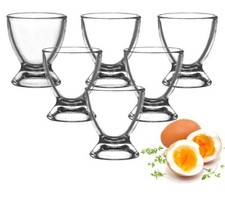 6-12 Eierbecher aus Glas Eierständer Eierhal...