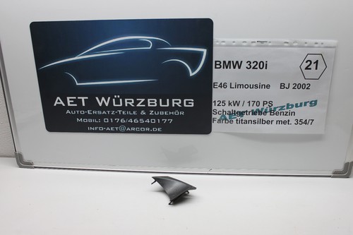 Blende 6906427 Nebelscheinwerfer vorne links * BMW Limo E46 INT21