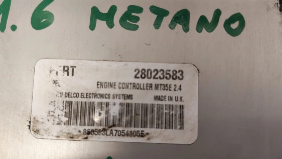 Centralina motore benzina Opel Zafira B 2006 ECU 28023583 - Immagine 3 di 3