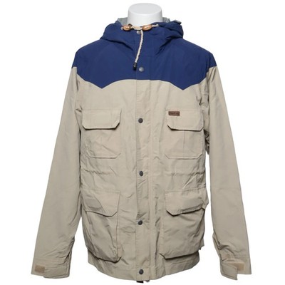 Trailwear by Penfield, Allwetterjacke, Herren, Größe: M, Beige/Blau #q9p