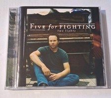 Two Lights by Five for Fighting CD 2006 Aware/Columbia 82796 94471 2 US