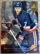 1995-96 PINNACLE RINK COLLECTION # 167 SCOTT LACHANCE PARALLEL 