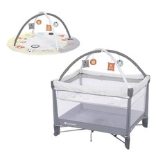 Baby Trend Play Suite 3-in-1 Quick-Fold Playard with Baby Gym - Quartz