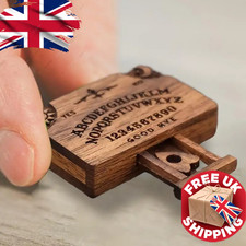 1pcs Mini Ouija Board Wooden Decoration