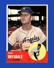 1963 Topps Set-Break #360 Don Drysdale VG-VGEX *GMCARDS*