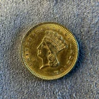 1859 Indian Head type III $1 Gold Piece Pre-1933 ungraded American History Coin!