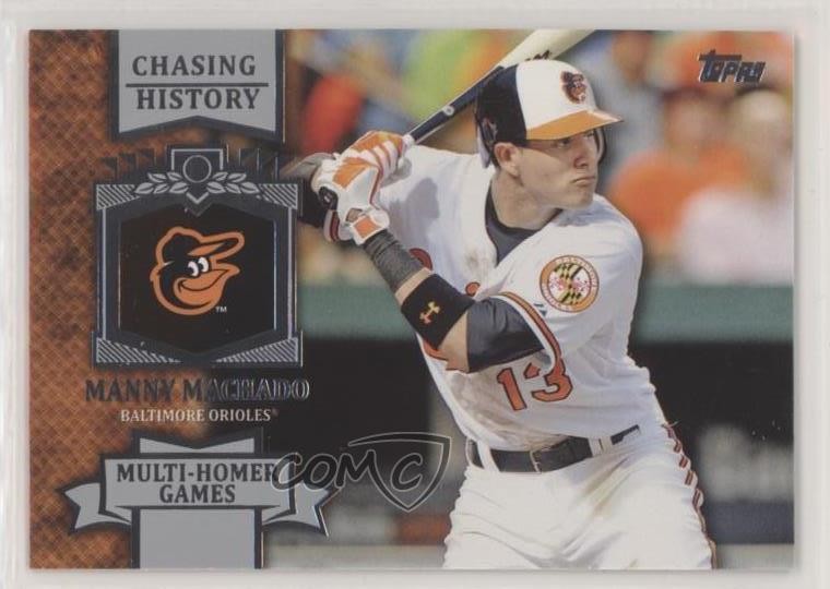 2013 Topps Chasing History Manny Machado #CH-93 05vs