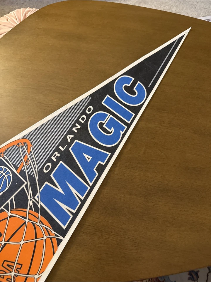 奥兰多魔法 NBA 篮球旗横幅 Pennant - 复古 Wincraft 30 英寸 — 第 3/4 张图片