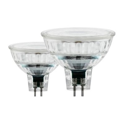 2 x Eglo LED Glas Reflektor 3W =22W GU5,3 MR16 230lm Strahler warmweiß 2700K 38°
