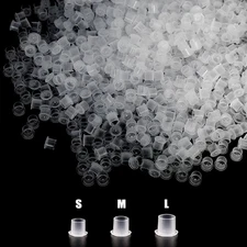 Tattoo Ink Caps - SOTICA 300pcs Cups with Base Mixed Size #11... 