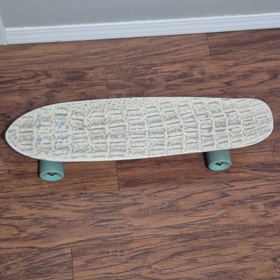 Diamond Supply Company Diamond Life Cruiser Skateboard  White Croc