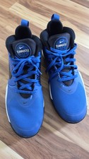 Nike Team Hustle D9 Game Royal Blue Sneakers US Youth Size 7Y